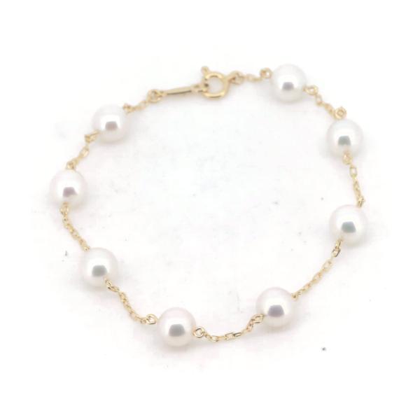 18K Gold Pearl Bracelet for Women - Elegant & Durable Jewelry Gift for Wedding, Anniversary & Special Occasions