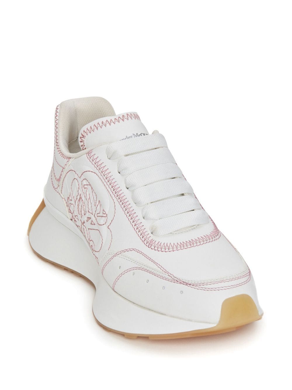 Alexander McQueen White Sneakers for Women - Luxury Fashion Designer Shoes for Casual & Streetwear Outfits