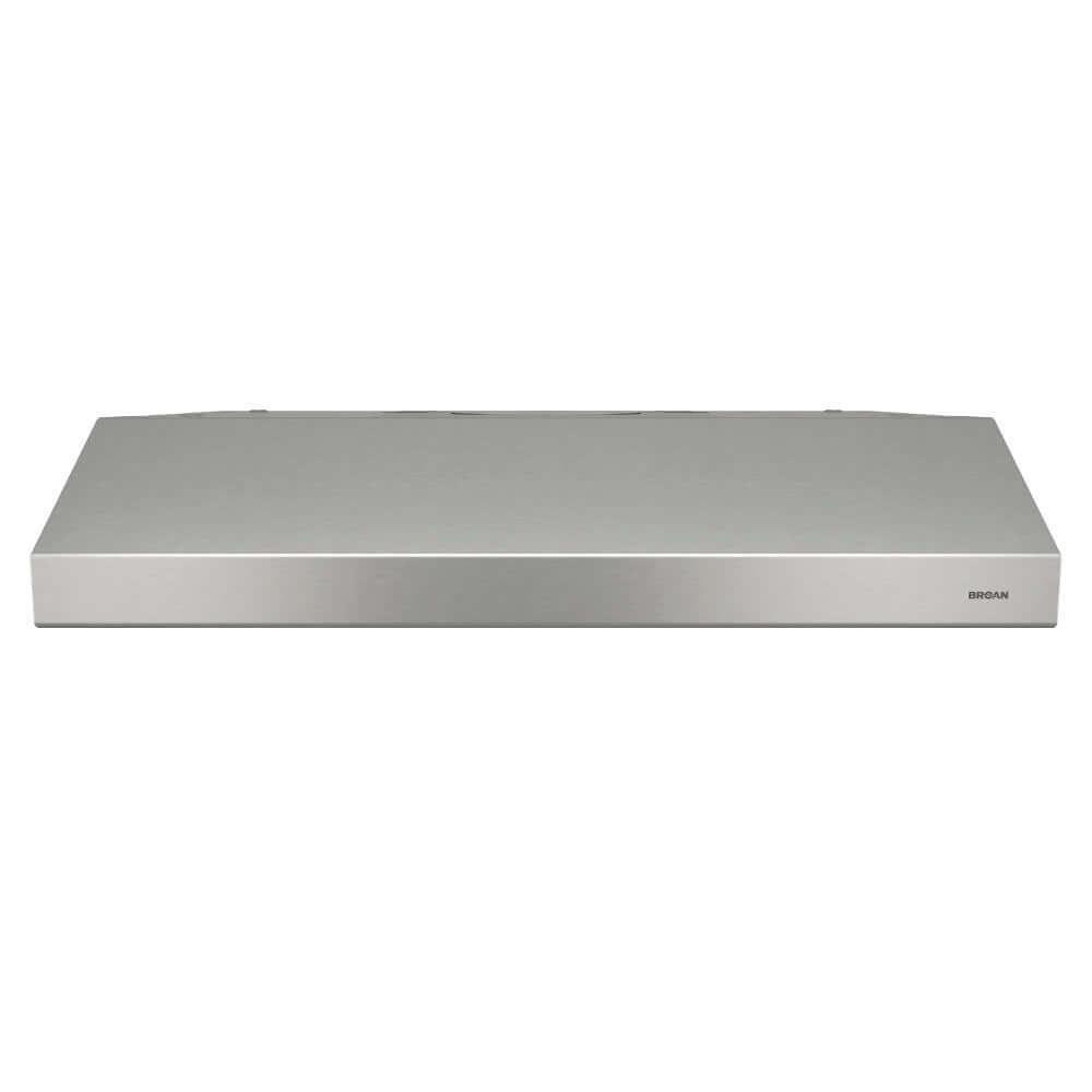 Broan 30-Inch Glacier BCSD1 Series Under Cabinet Range Hood - Stainless Steel & Color Options (BCSD130) for Kitchen Ventilation & Smoke Removal