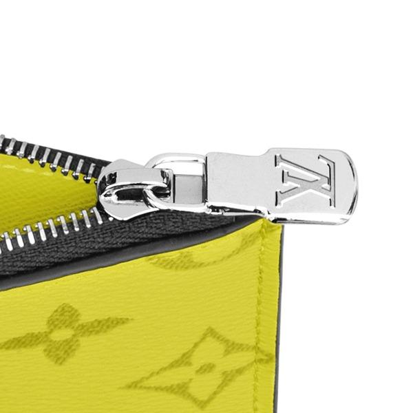 LV Outdoor Messenger Bag K45 Taiga Monogram Jaune - Stylish Crossbody Bag for Men, Waterproof Travel & Everyday Use