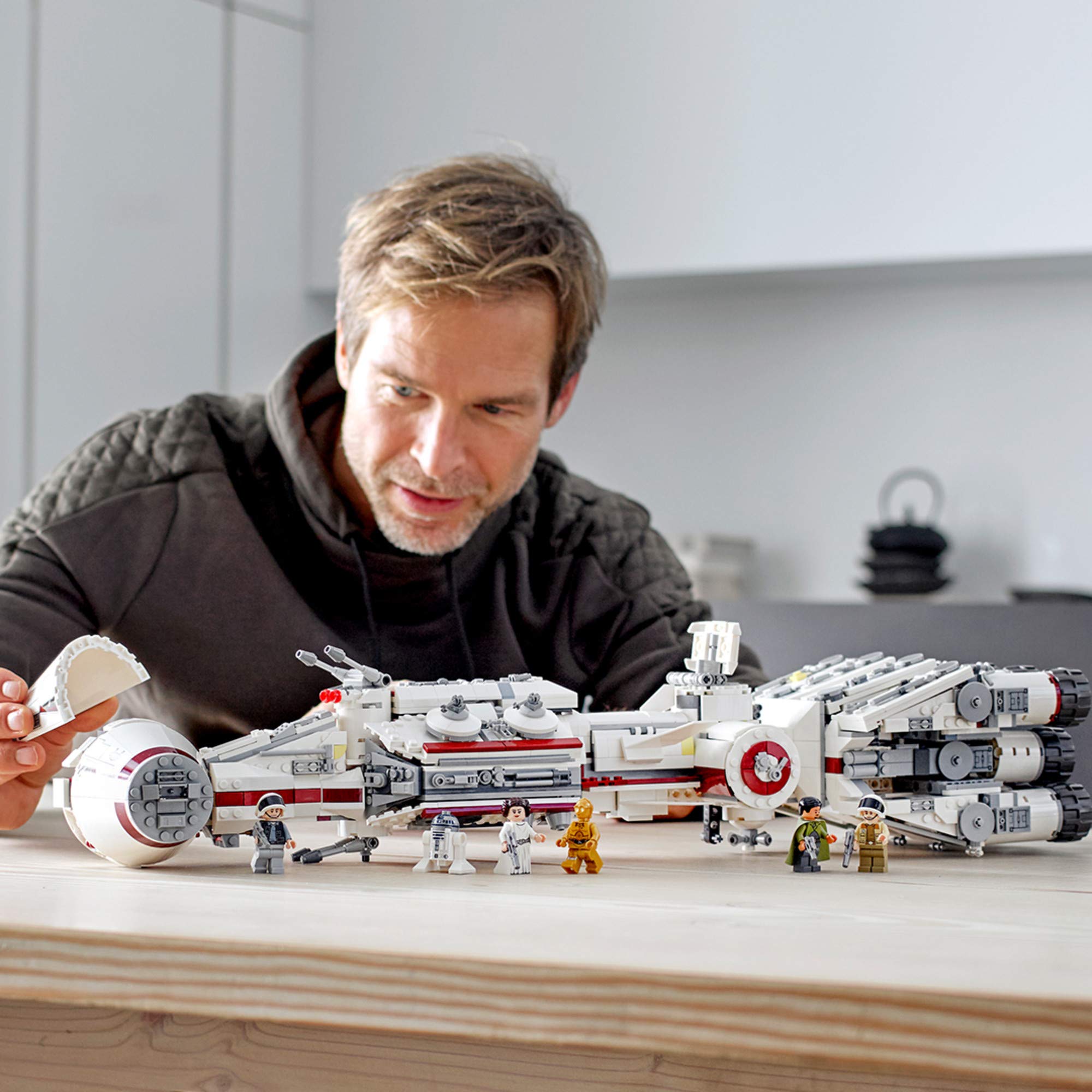 LEGO Star Wars: A New Hope 75244 Tantive IV Building Kit (1768 Pieces) - Ultimate Collector Series Model for Adults & Teens | Perfect for Star Wars Fans, Display & Gift Giving