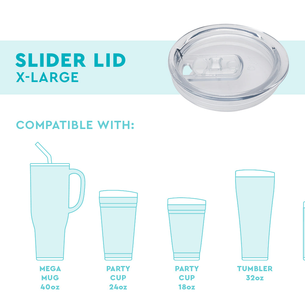 Slider Lid - Durable and Secure Container Cover for Food Storage, Organizing, and Travel - Perfect for Meal Prep, Pantry Organization, and On-the-Go Snacks