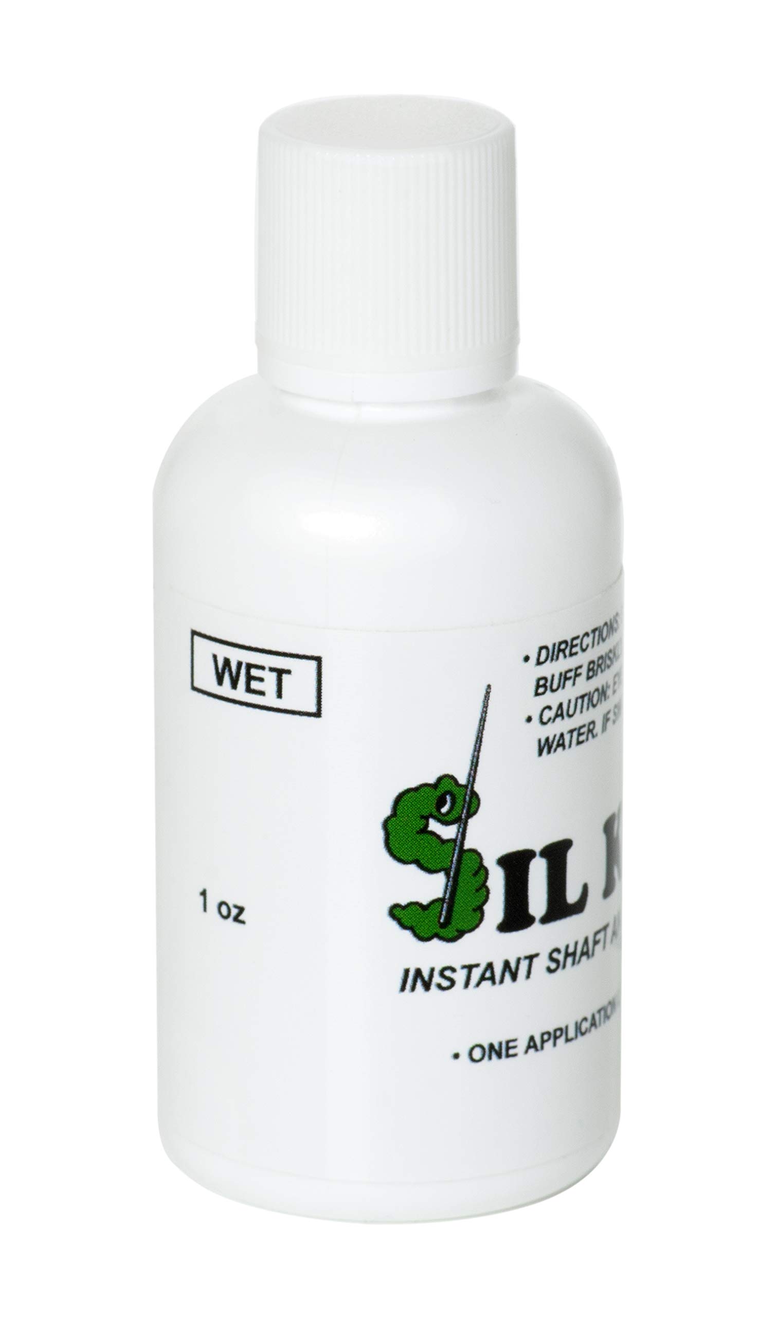 Premium SIL Kleen Pool Cue Shaft & Ferrule Cleaner (1 oz Bottle) - Professional Billiards Accessory for Smooth Play & Maintenance