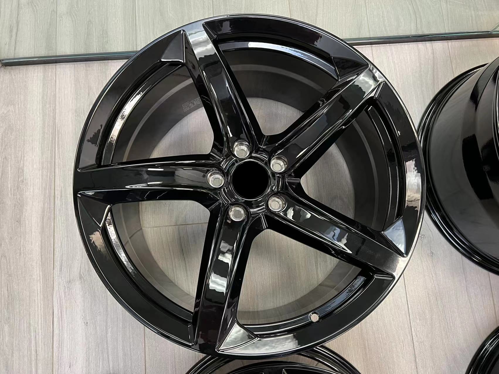 19/20 Z06 Style Forged Wheels for 2020-2024 Corvette C8 - Lightweight Performance Rims for Street Racing & Car Shows