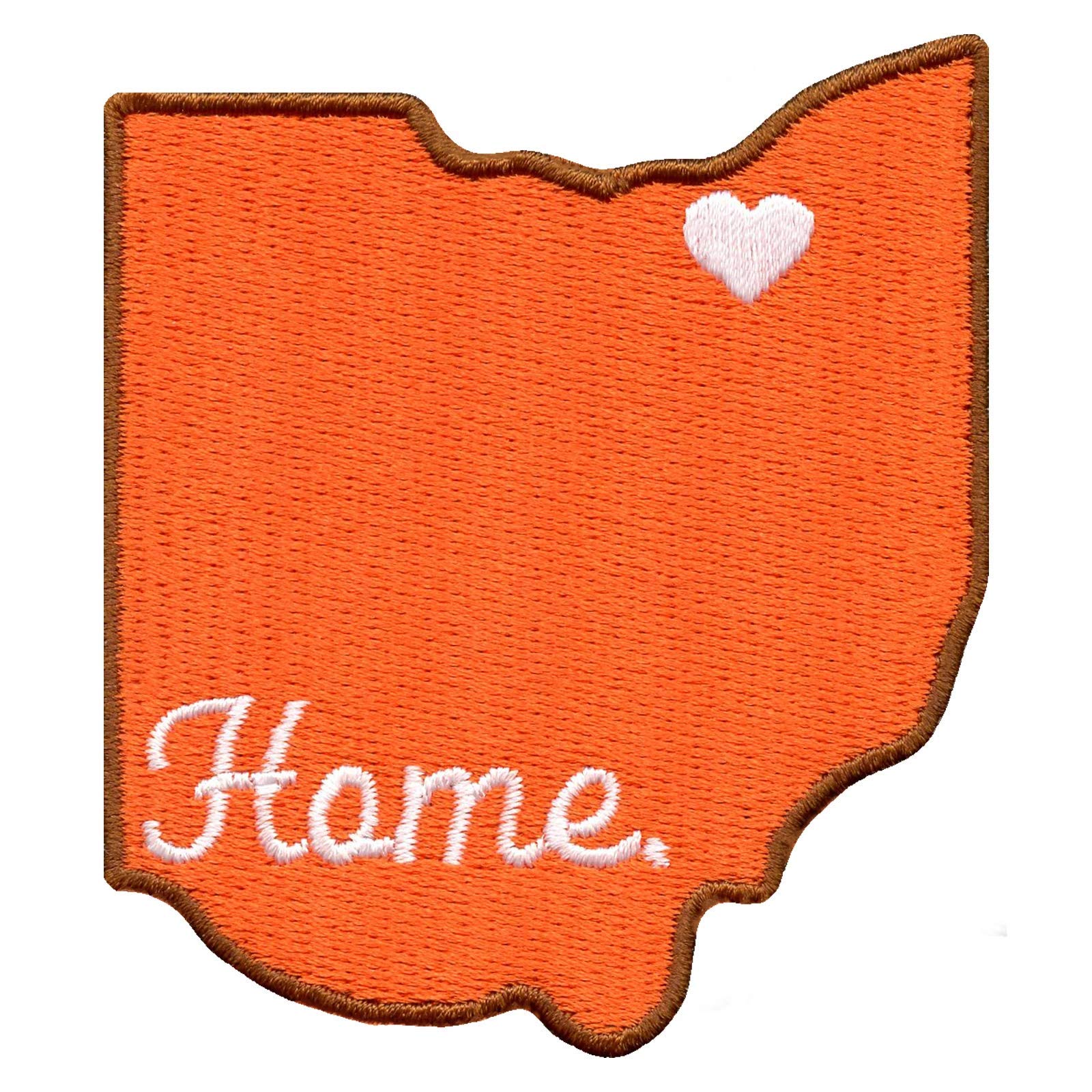 Ohio State Embroidered Iron On Patch - Cleveland Home Pride - Perfect for Jackets, Hats & Backpacks