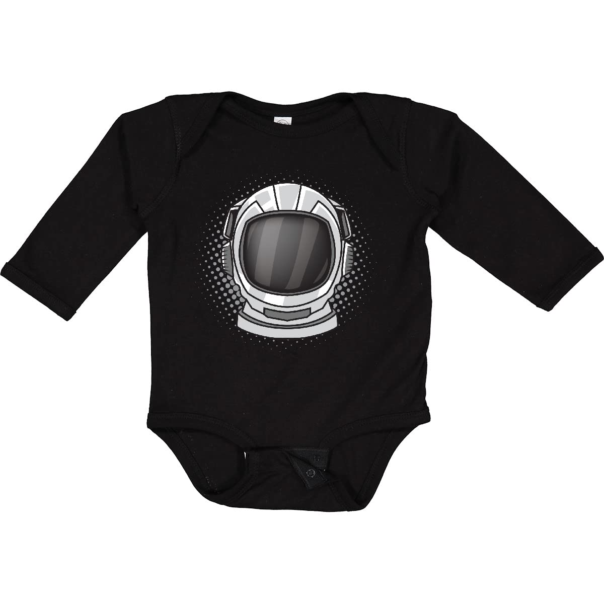 Inktastic Space Travel Astronaut Helmet Long Sleeve Baby Bodysuit - Cute NASA Inspired Outfit for Infants & Toddlers - Perfect for Space Themed Parties, Photo Shoots & Everyday Wear