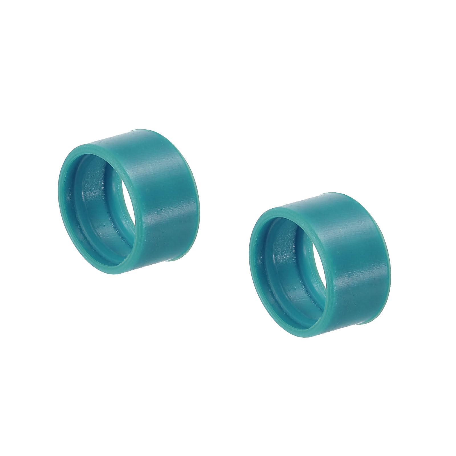 Meccanity Antenna Rubber O-Ring for H-777 RT22 RT21 RT27 RB15 RB18 RT35 RT17 RT18 RT19 RT28 H-777S Walkie Talkies - Green (2-Pack) - Durable Replacement Part for Radio Communication & Outdoor Activities