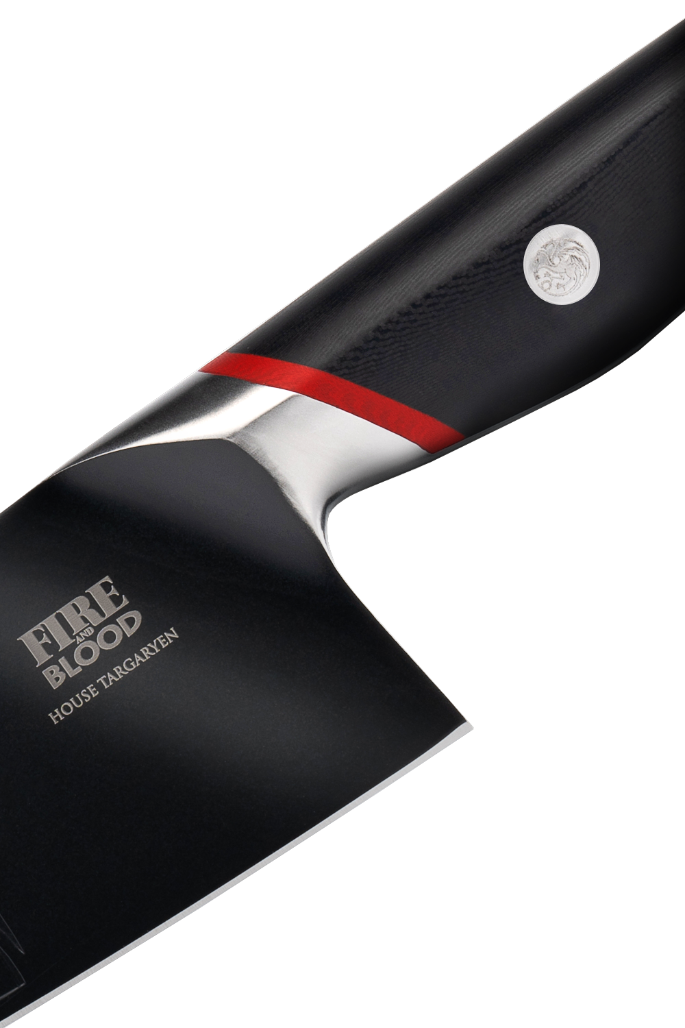 Dalstrong 8-Inch Chef Knife - Game of Thrones™ House Targaryen™ Edition - High Carbon Steel Kitchen Knife for Professional Chefs & Home Cooking - Perfect for Slicing, Dicing & Meat Preparation