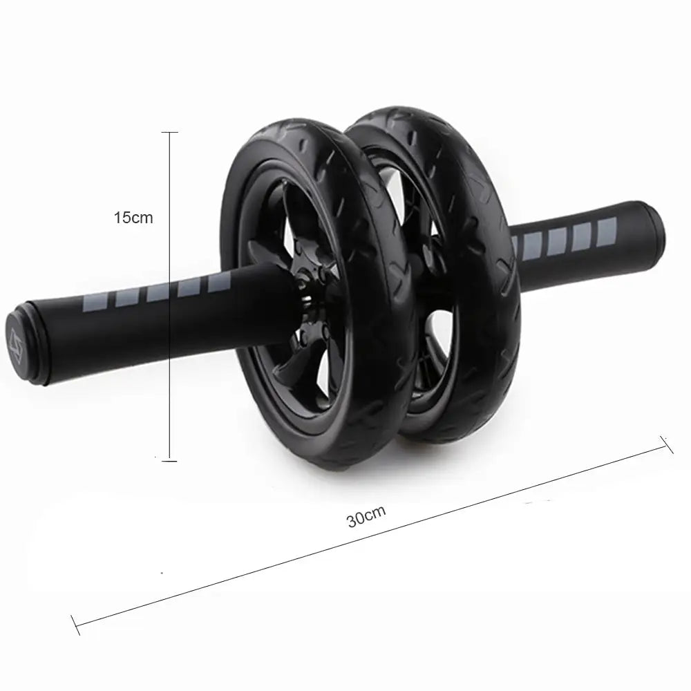 Ab Wheel Roller for Core Strength & Abs Workout - Home Gym Equipment for Men & Women - Perfect for Fitness Training, Yoga & CrossFit