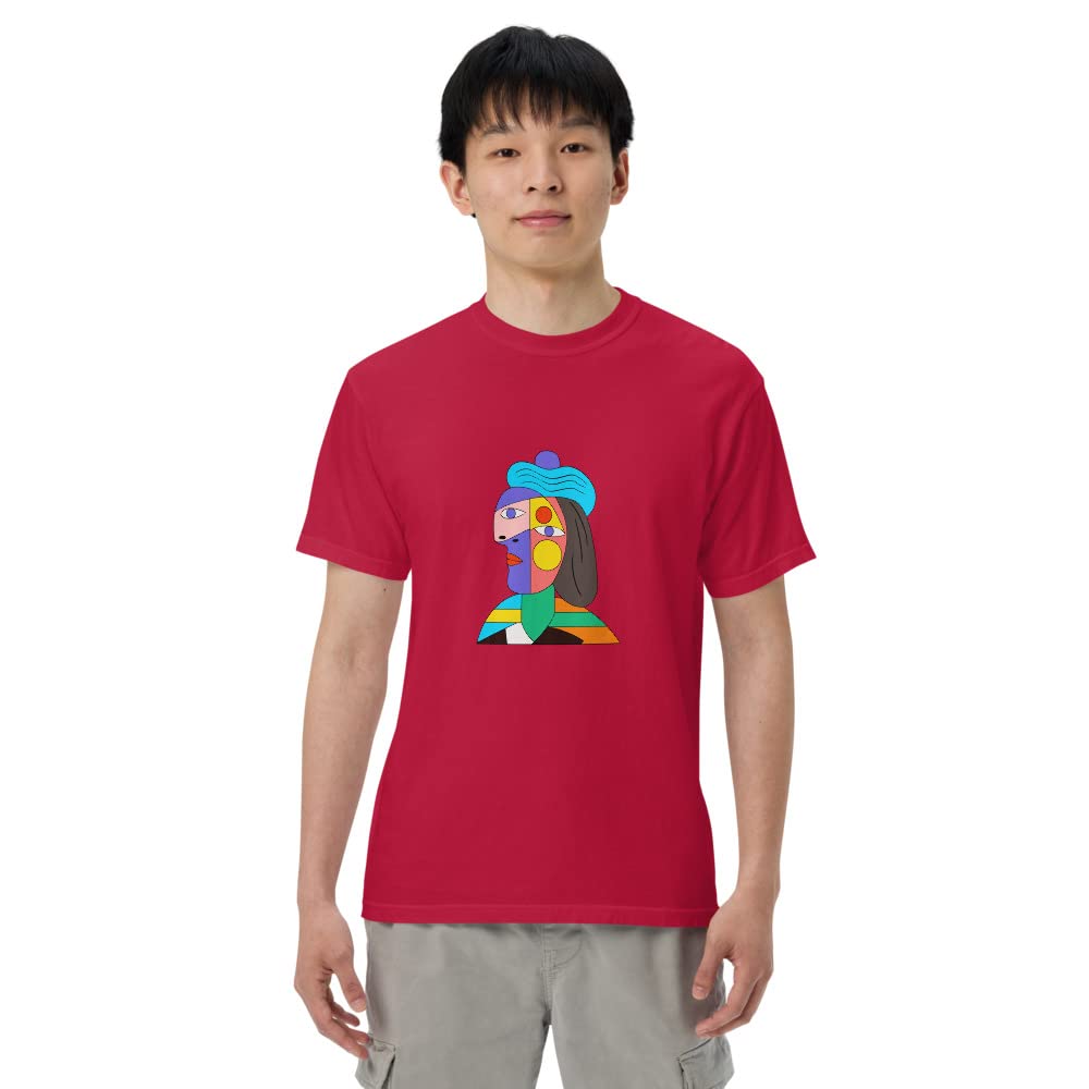 Trendy Graphic Tee Shirts for Men - Summer Casual Short Sleeve T-Shirts - Artistic Aesthetic Tops for Art Lovers - Perfect for Streetwear, Casual Outings & Music Festivals