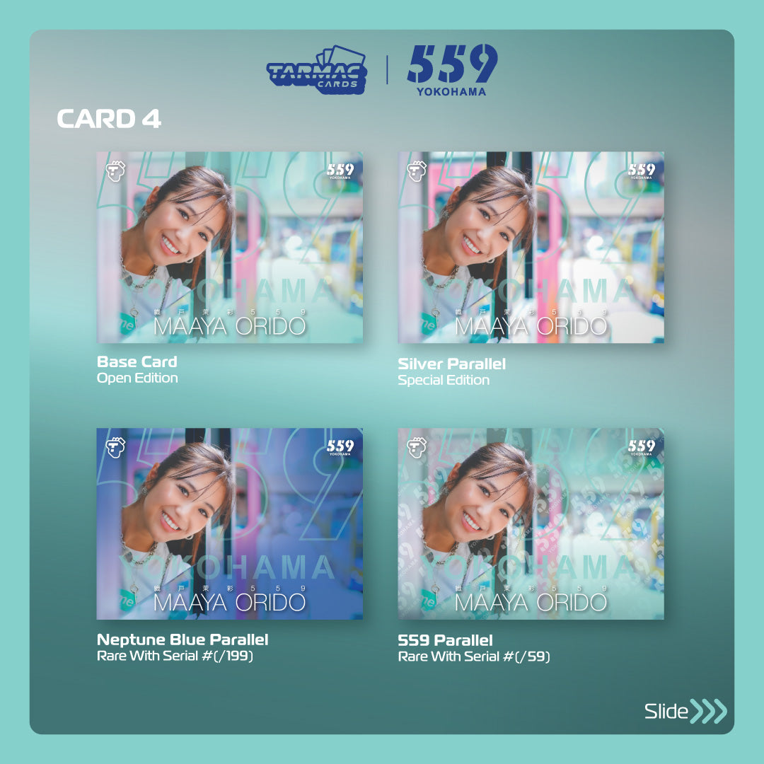 Tarmac Cards Event Special Pack - Maaya Orido Special Edition Vol.01 | Limited Edition Collectible Racing Cards for Car Enthusiasts & Gift for Motorsport Fans