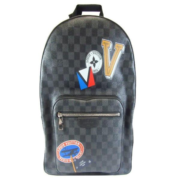 LV Josh Bag Damier Graphite Canvas Crossbody Bag for Men - Stylish Luxury Shoulder Bag for Work, Travel & Daily Use | Fall Winter 2017 Collection