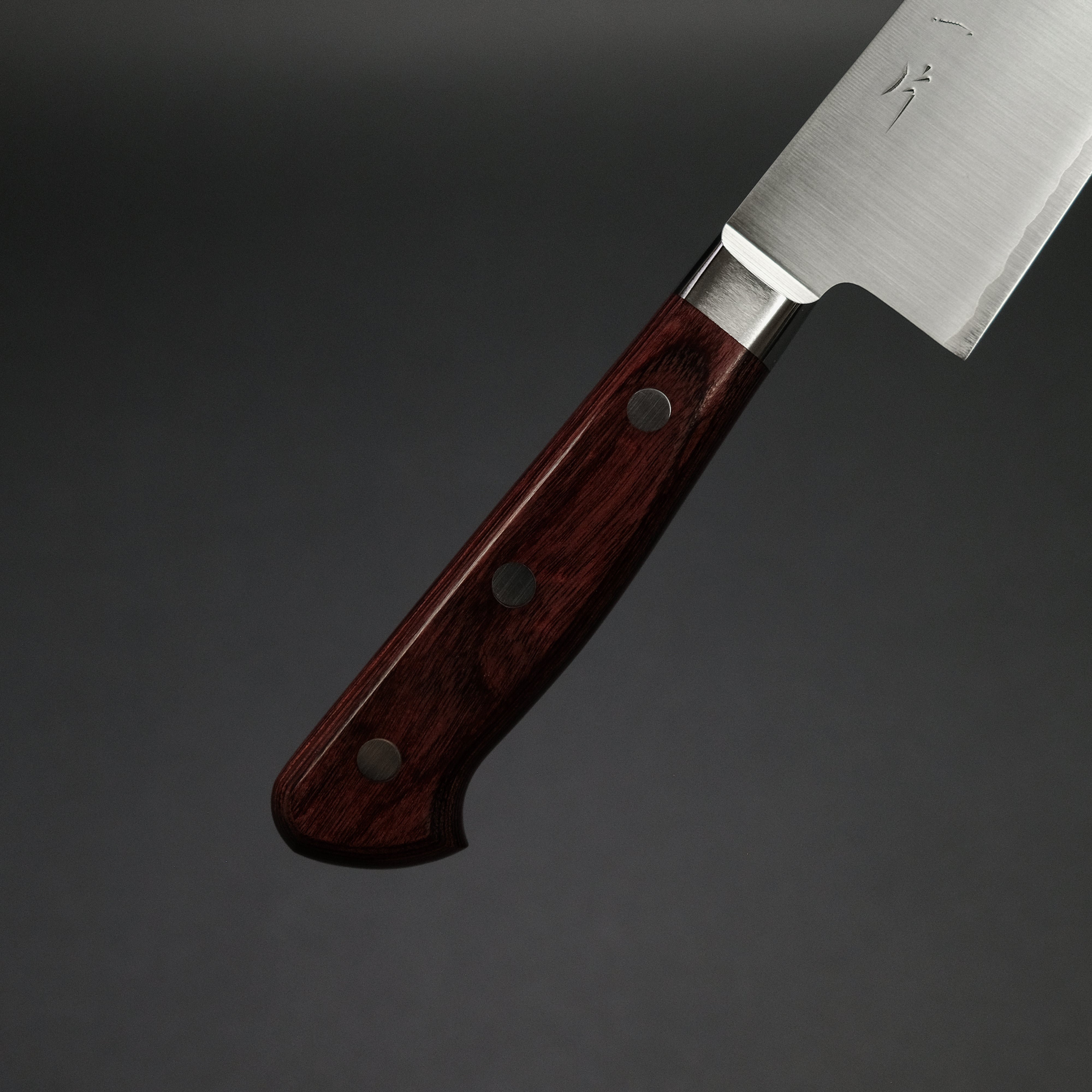 Hitohira TP Gyuto 180mm Japanese Chef Knife with Wine Pakka Handle - Premium Kitchen Knife for Sushi, Meat Cutting & Professional Cooking