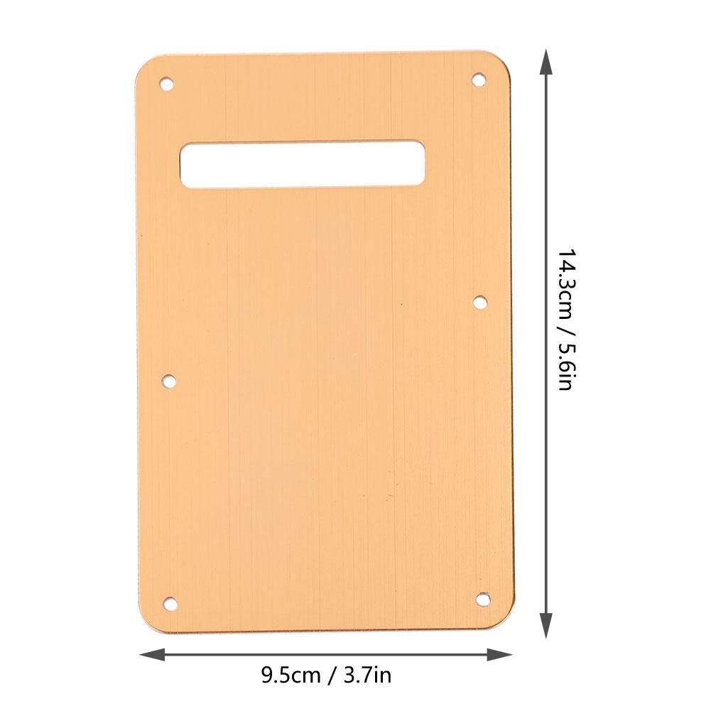 Tbest Electric Guitar Backplate & Pickguard - Spring Cavity Cover Back Plate for Stratocaster Style Guitars | Perfect for DIY Repairs, Upgrades & Professional Installations