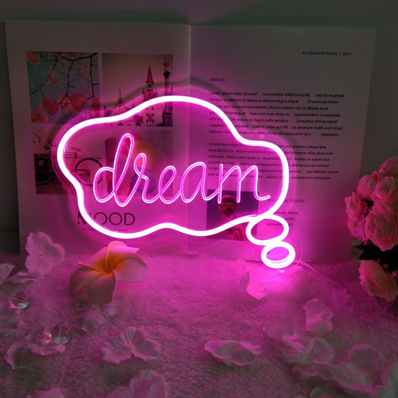 Custom Neon Signs - Personalized LED Neon Lights for Home, Bar, Wedding & Business Decor - Perfect for Bedroom, Wall Art & Gifts