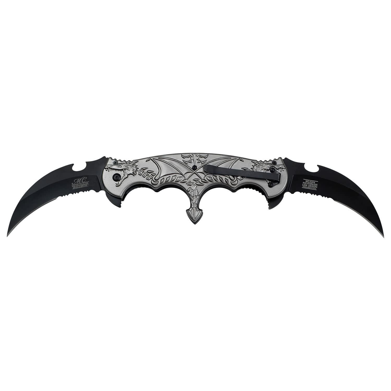 Premium Fantasy Folding Knife - Masters Collection Tactical Pocket Knife for Outdoor Camping, Hiking & Survival Gear | Gift for Men & Collectors