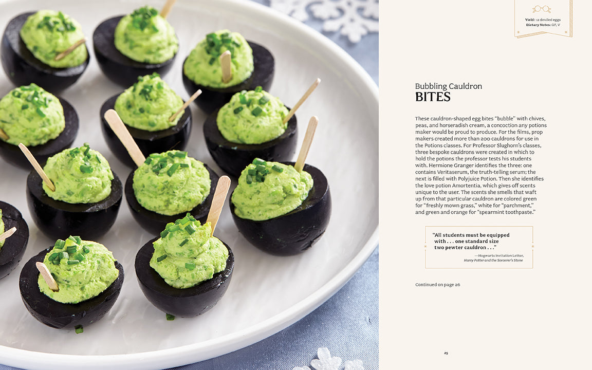 Harry Potter Official Christmas Cookbook - Magical Holiday Recipes for Wizards & Muggles | Perfect for Christmas Baking, Gift Giving & Harry Potter Themed Parties