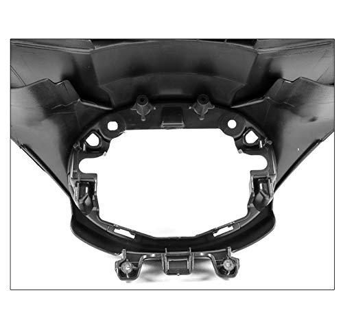 Gloss Black Front Upper Hood Grille Compatible with 2017-2019 Toyota Corolla CE LE L XLE - Upgrade Your Car's Style & Protection for Daily Driving & Show