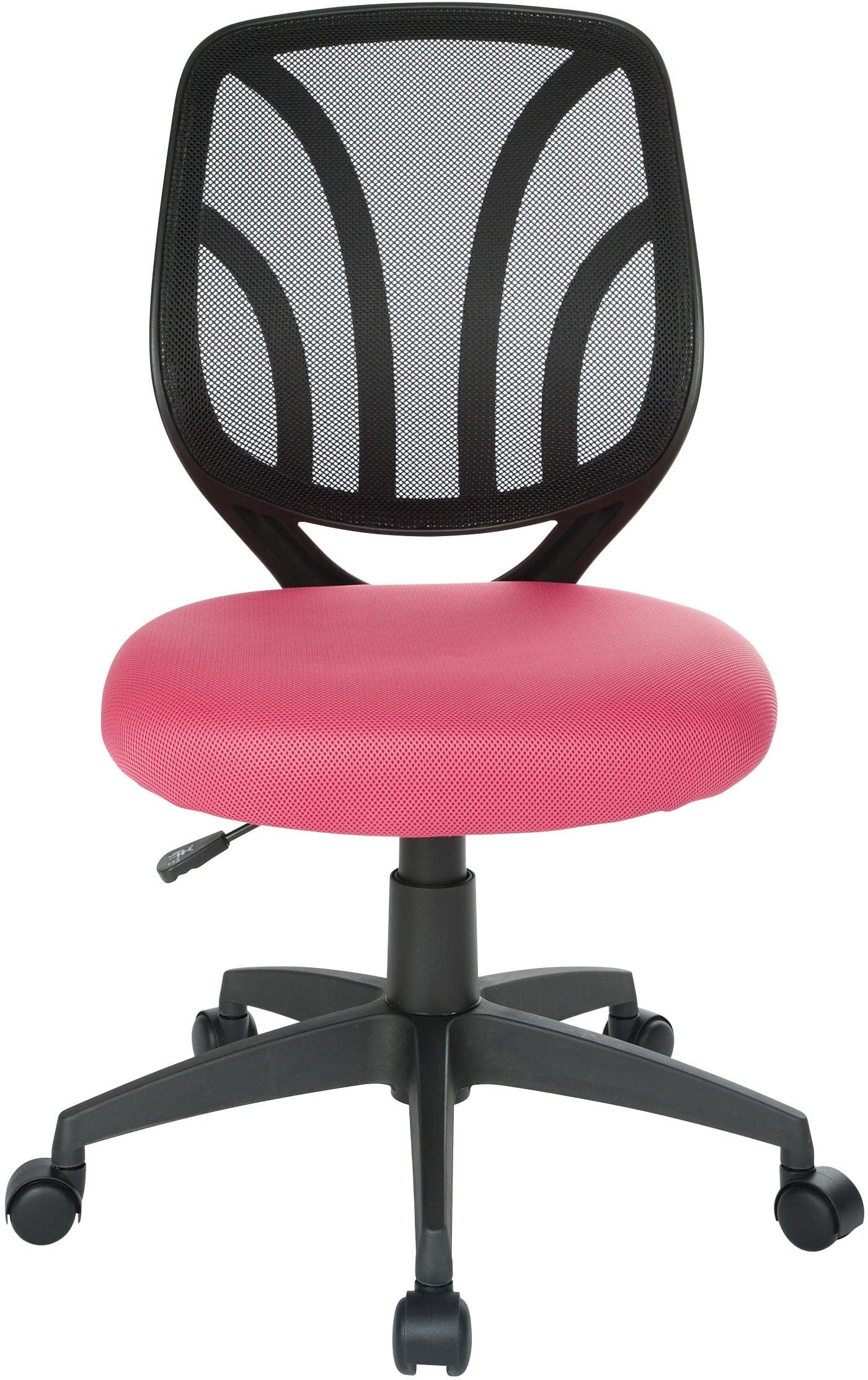 Office Star Screen Back Armless Task Chair [EM69200PN] - Ergonomic Mesh Office Chair for Home & Workspace, Ideal for Long Hours of Sitting & Computer Work