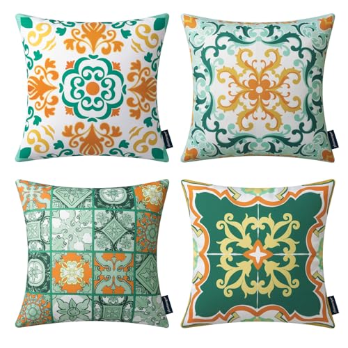 Turquoise/Orange