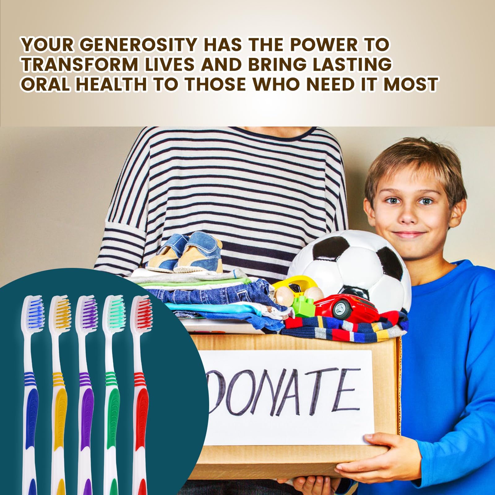 150-Pack Premium Individually Wrapped Toothbrushes - Soft Bristles for Adults & Kids - Ergonomic Handle - Ideal for Travel, Hotels, Donations & Emergency Kits - Bulk Disposable Toothbrushes for Home, Office & School Use