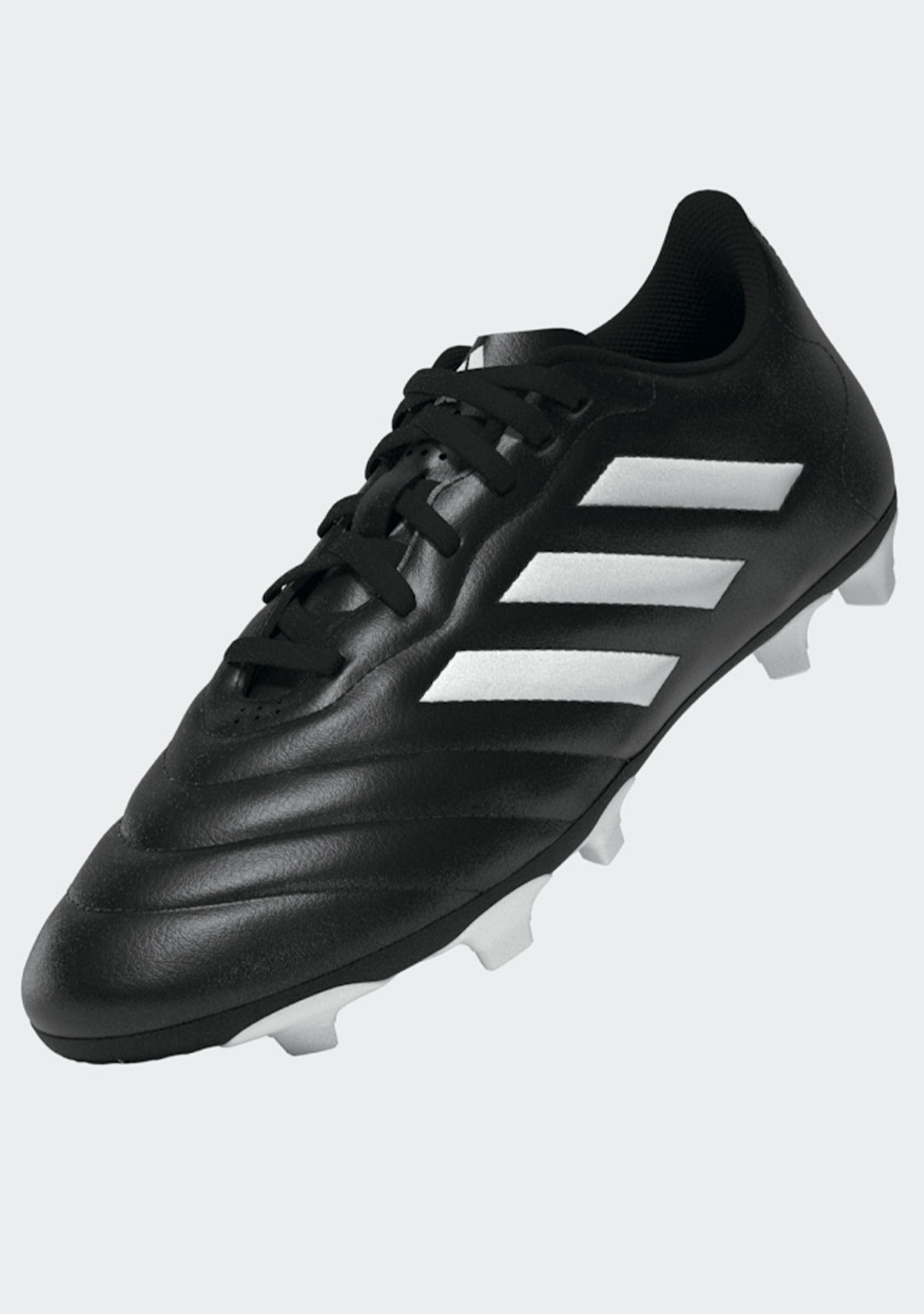 Adidas Junior Goletto VIII FG Soccer Cleats for Boys - Lightweight Firm Ground Football Boots with Synthetic Upper | Perfect for Youth Training & Matches on Natural Grass Fields