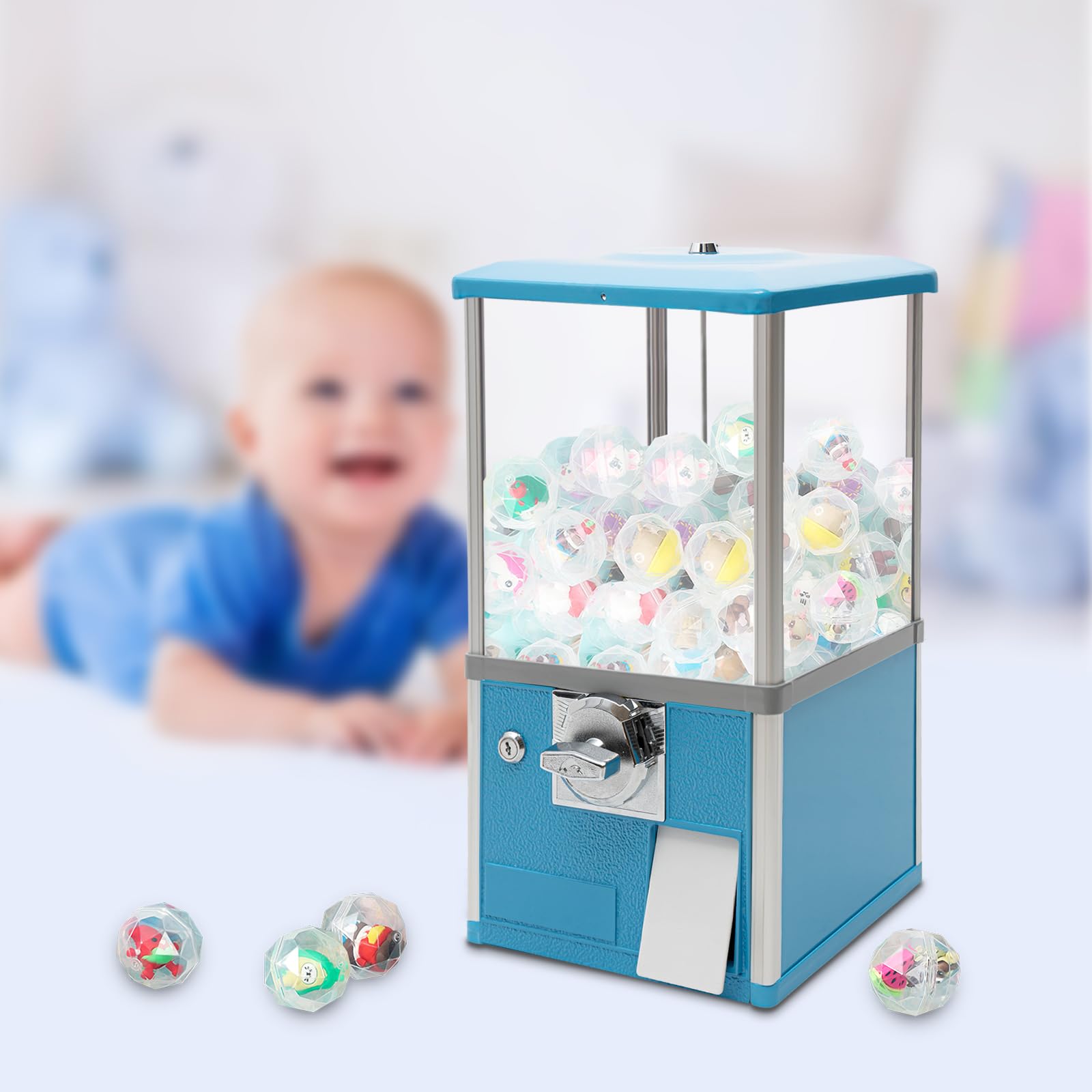 Mini Desktop Candy Gumball Vending Machine - 20.87