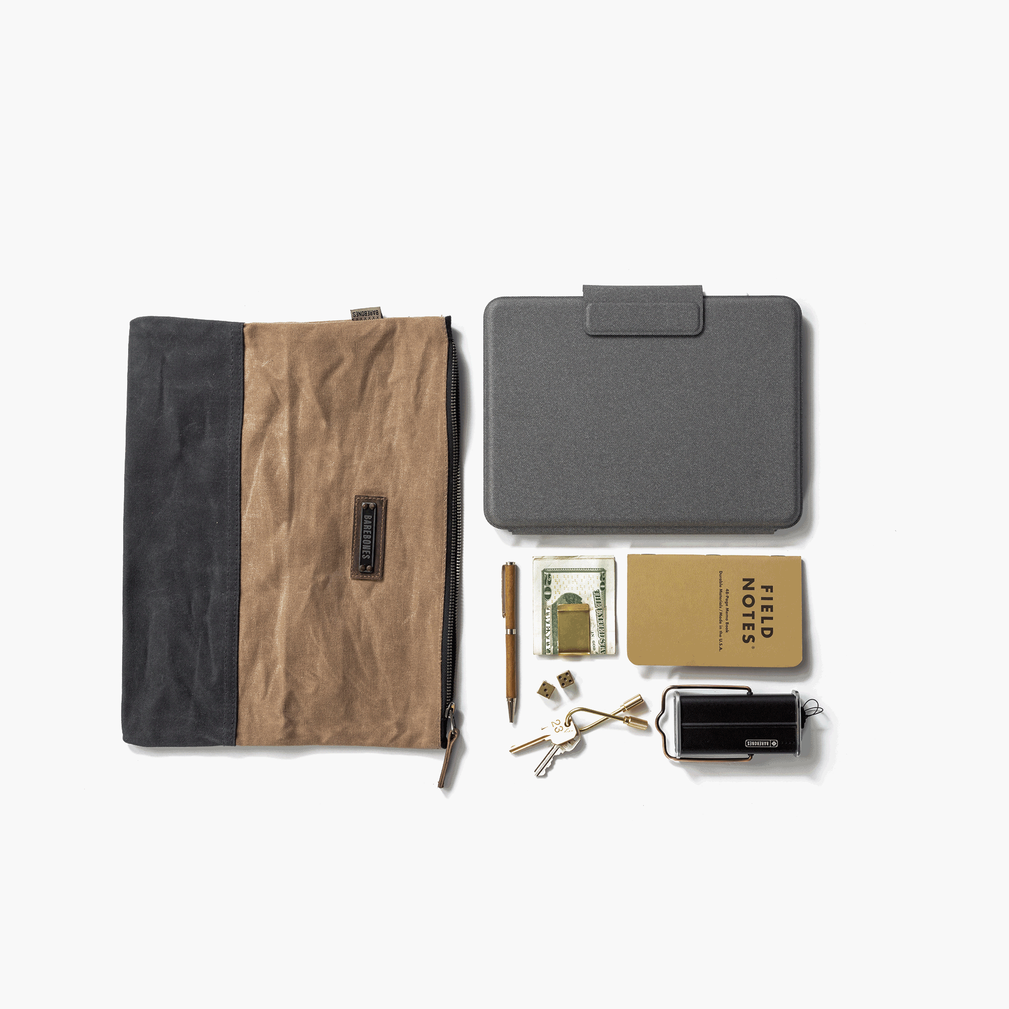 Neelum Waterproof Zipper Pouch - Durable & Lightweight Travel Organizer for Cosmetics, Stationery & Small Essentials - Perfect for Travel, Office & School Use