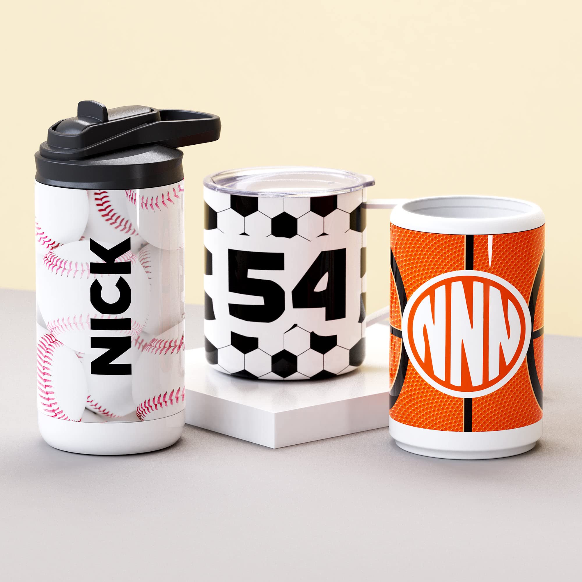 Maars Skinny Steel 20oz Sublimation Blank Tumblers - Polymer Coated Slim Tapered Stainless Steel Cups with Lid & Straw, Gloss White (2 Pack) - Perfect for Custom Gifts, Promotional Events & Everyday Hydration