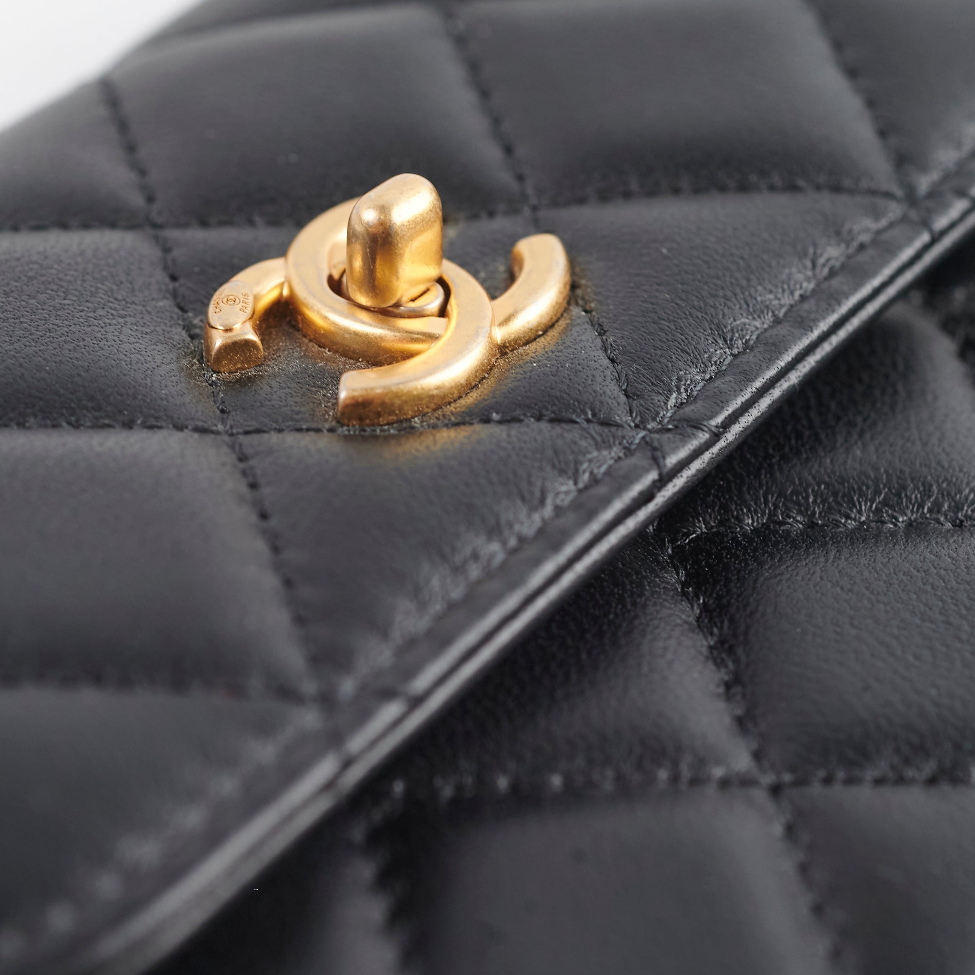 Chanel Micro Crush Shoulder Bag Black | Luxury Designer Crossbody Purse for Women | Perfect for Date Night, Parties & Everyday Use