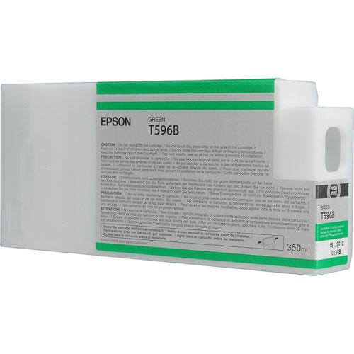 Epson T596B00 350ml Ultrachrome HDR Ink Cartridge for Epson Stylus Pro 7900/9900 Printers - High-Quality Green Ink for Professional Photo Printing and Graphic Design
