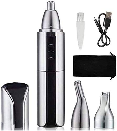 Professional Pain-Free Eyebrow & Facial Hair Trimmer for Men & Women - Waterproof Ear & Nose Hair Clipper - Perfect for Grooming, Travel & Daily Use