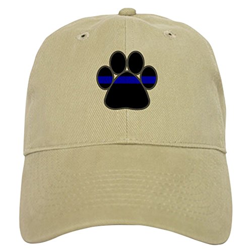 Khaki - Blue Line K9 Paw Cap