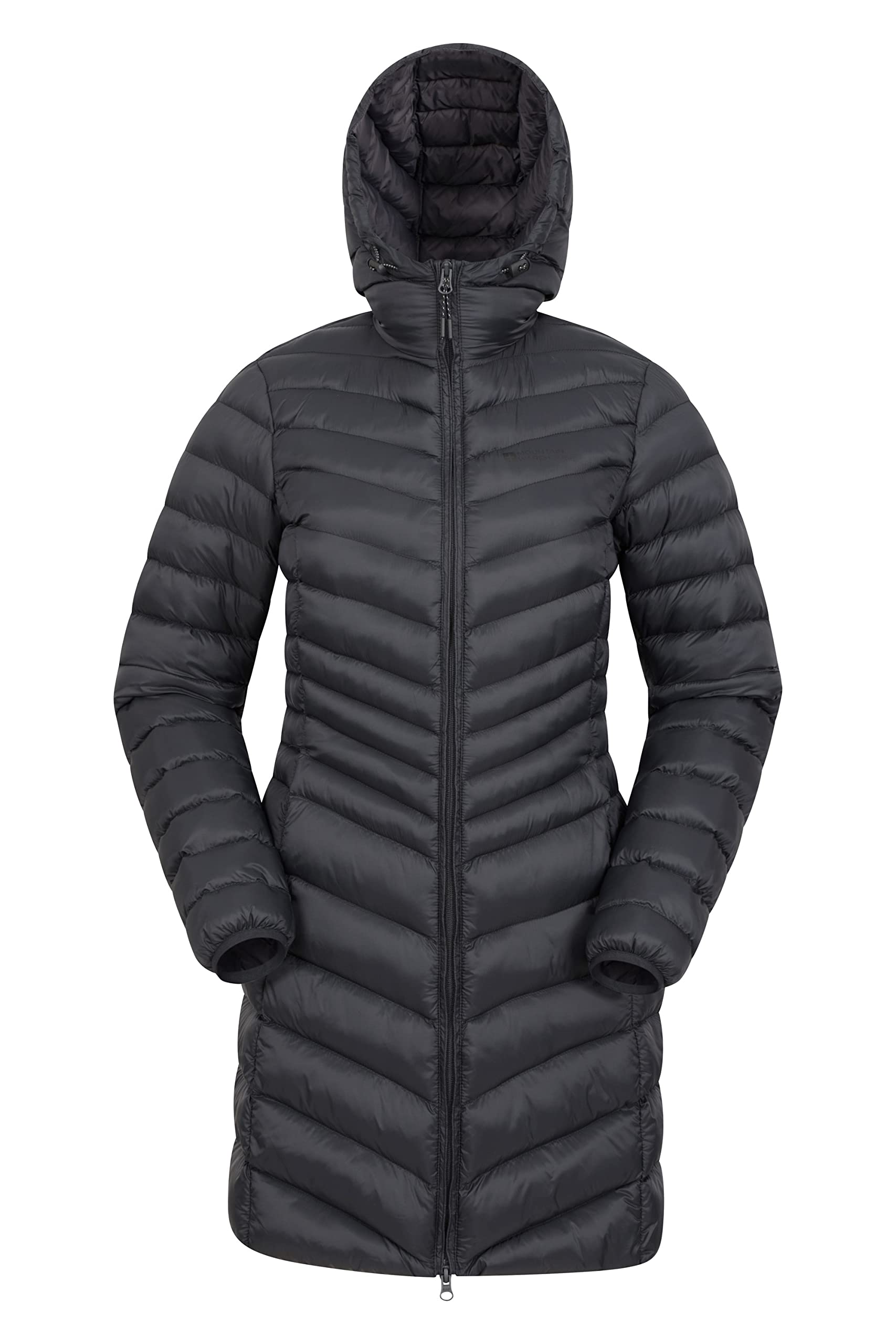 Mountain Warehouse Florence Women's Long Padded Winter Jacket - Waterproof Warm Coat for Outdoor Hiking, Skiing & Cold Weather