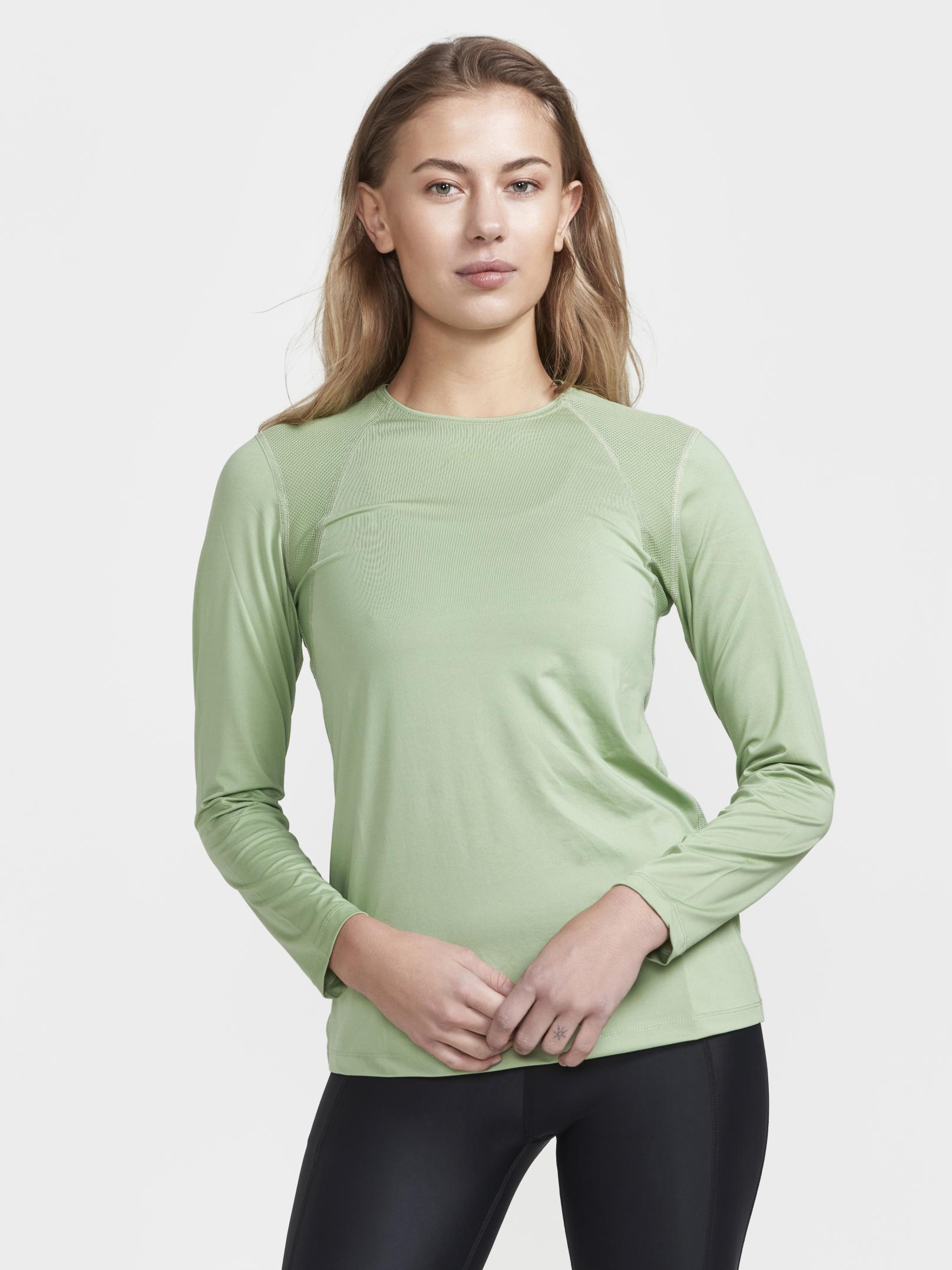 Women's ADV Essence Long Sleeve Training Tee - Moisture Wicking Workout Shirt for Yoga, Running & Gym - Lightweight Performance Top for Active Lifestyles