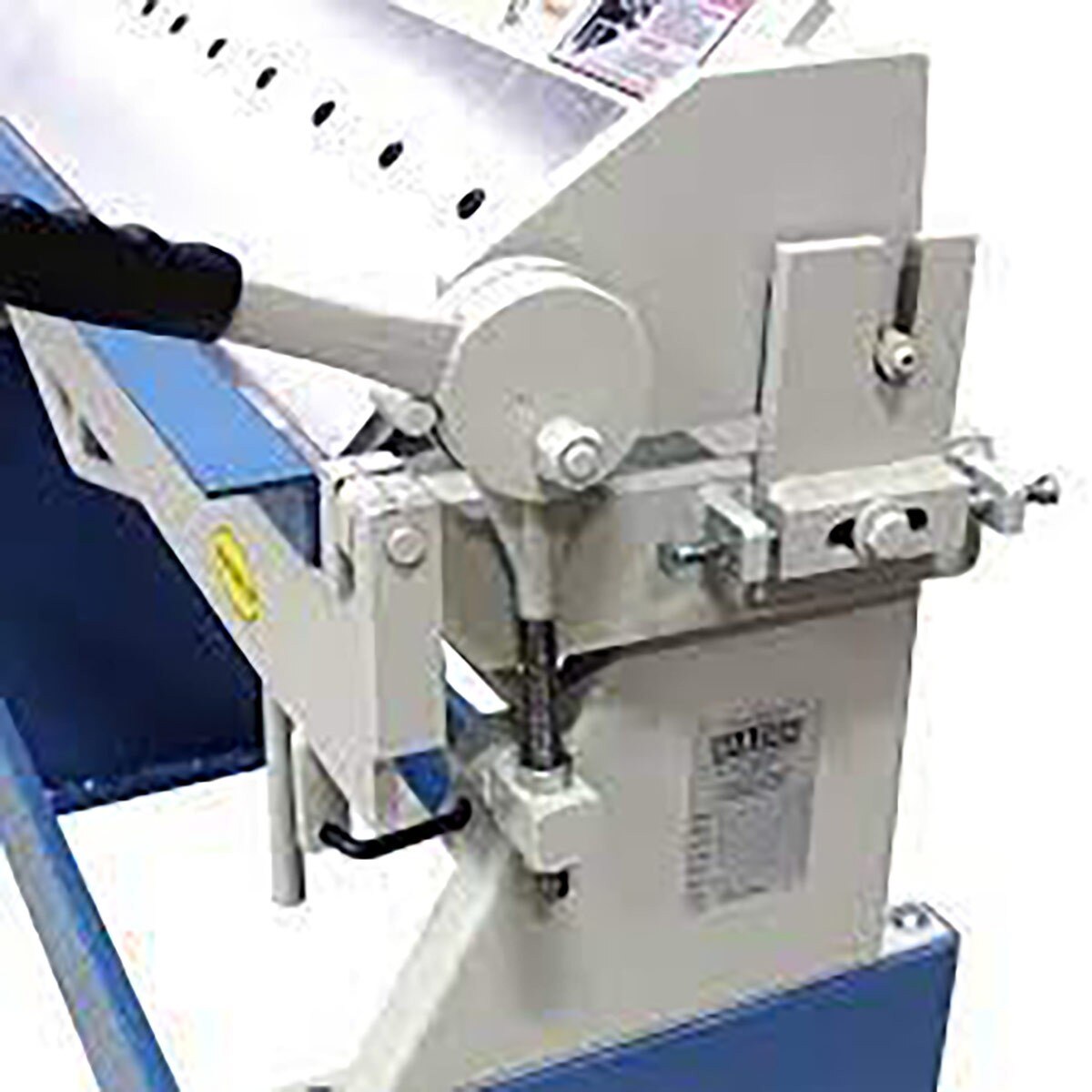 Baileigh Industrial BA9 1000460 Heavy Duty Box and Pan Brake BB 4816 - Metal Bending Tool for Sheet Metal Fabrication, HVAC, Automotive Repair & DIY Projects