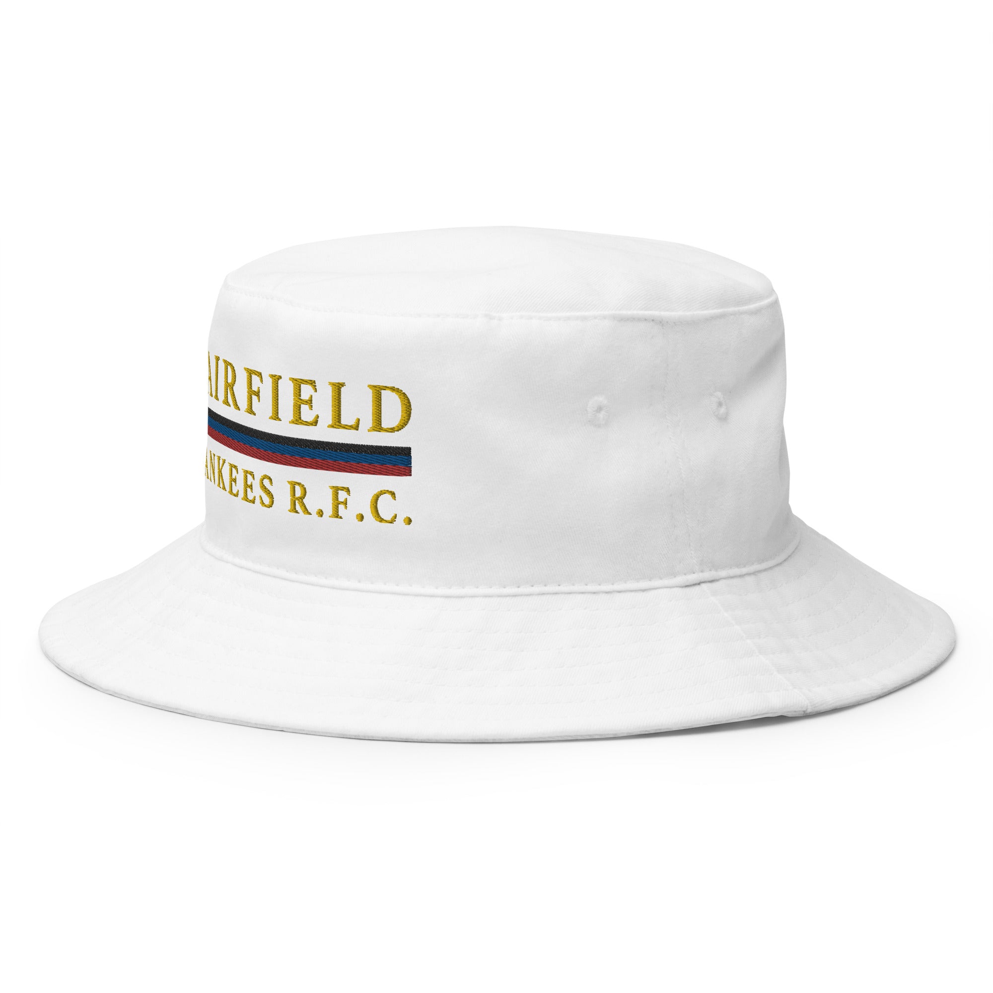 Fairfield Yankees RFC Bucket Hat - Adjustable Cotton Baseball Cap for Men & Women - Perfect for Outdoor Sports, Beach, Fishing & Summer Fashion