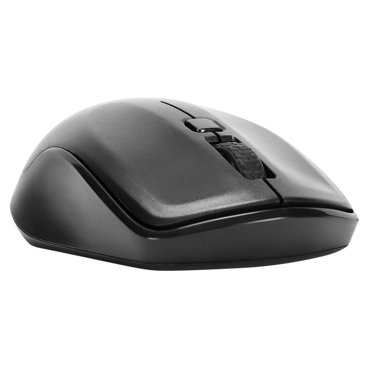KM610 Wireless Keyboard and Mouse Combo - 2.4GHz USB Receiver, Quiet Click Keys, Ergonomic Design (Black) - Perfect for Home Office, Gaming & Remote Work