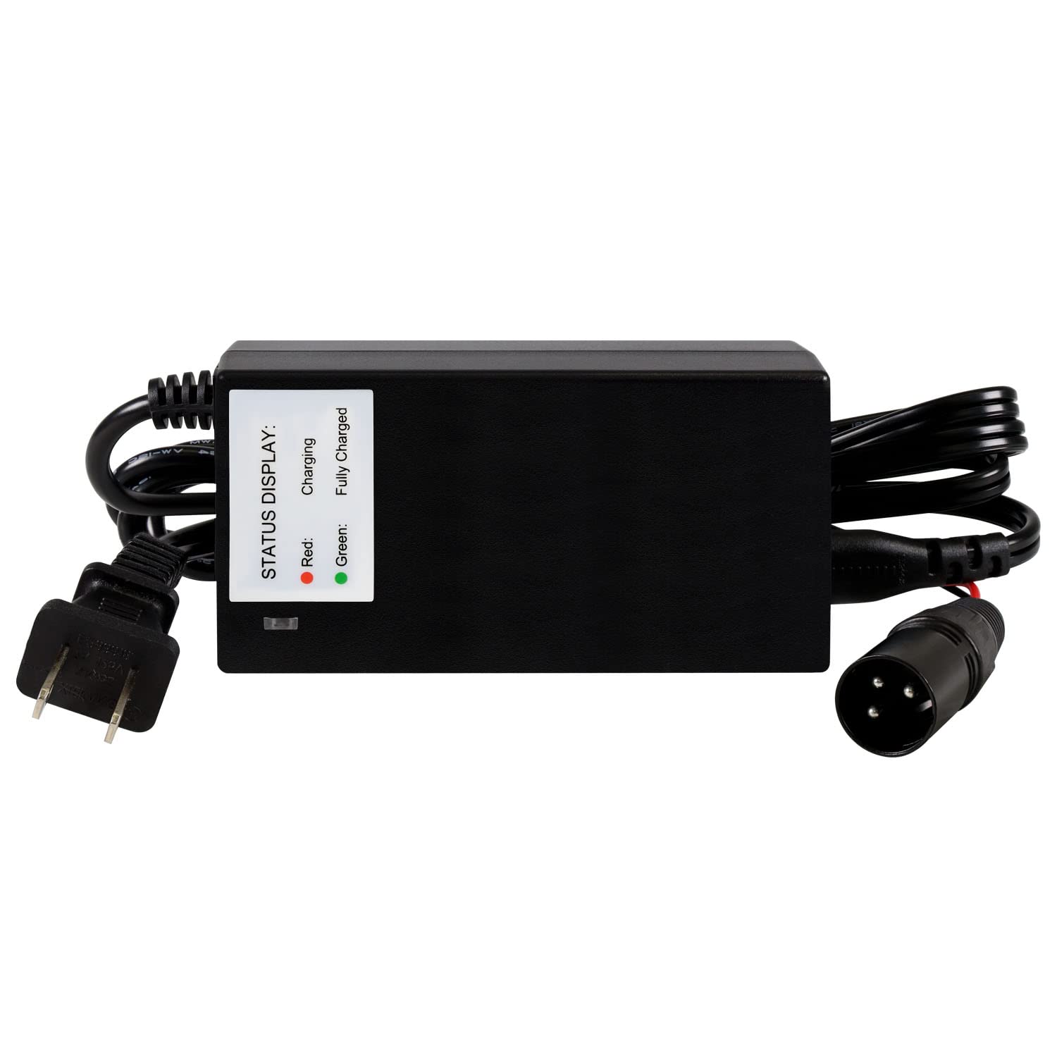 Mighty Max 24V 2A Battery Charger for Razor Ground Force Go Kart & Mini Chopper Scooter - Fast Charging, Durable Power Supply for Kids Electric Ride-On Vehicles (Perfect for Backyard Fun & Neighborhood Cruising)