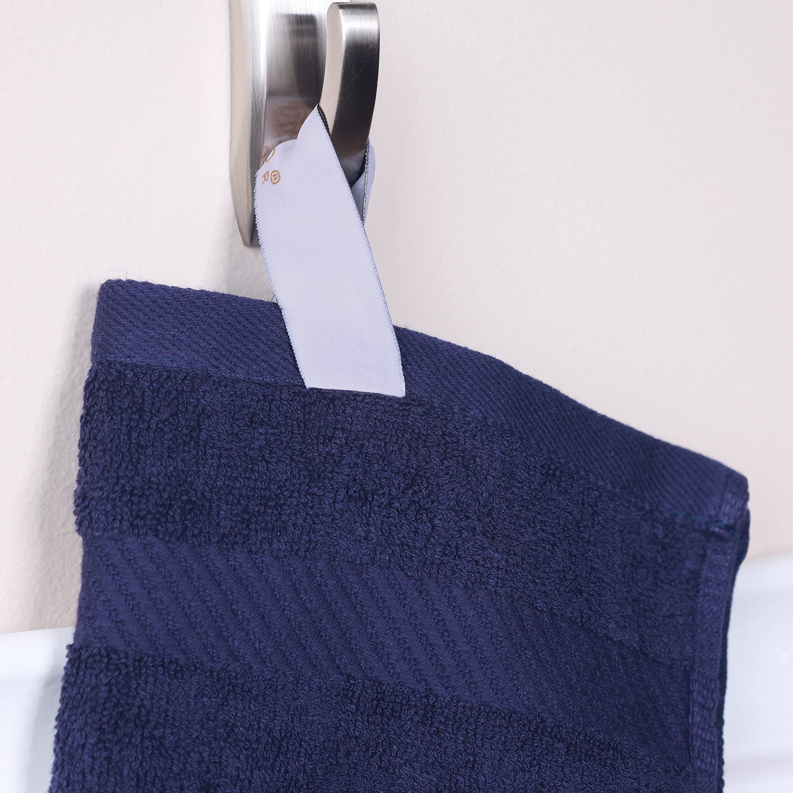 Premium 500 GSM Egyptian Cotton Bath Towel Set - Ultra Absorbent, Eco-Friendly & Luxurious (Set of 4) by Blue Nile Mills - Perfect for Spa, Bathroom & Hotel Use