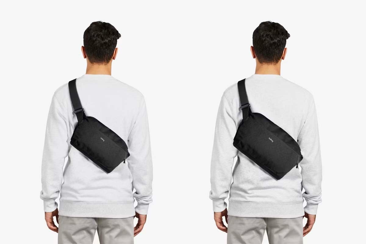 Bellroy Venture Sling 9L Crossbody Bag - Lightweight & Water-Resistant Travel Sling Pack for Men & Women - Perfect for Hiking, Commuting & Everyday Carry