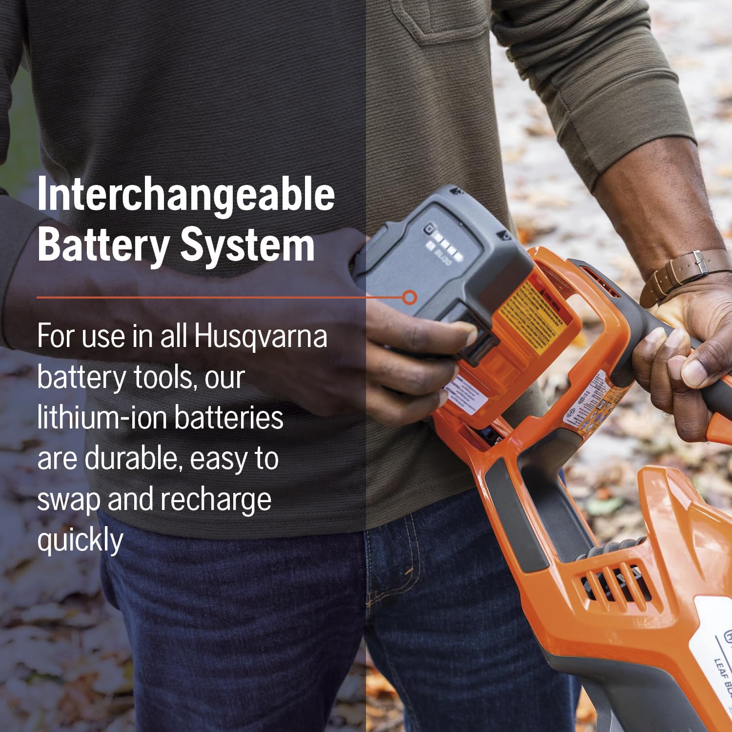 Husqvarna 350iB 40V Cordless Leaf Blower - 200 MPH 800 CFM Brushless Motor Battery Powered Blower with Quiet Operation, Includes Lithium-Ion Battery & Charger - Perfect for Yard Cleanup, Driveway Clearing, and Patio Maintenance