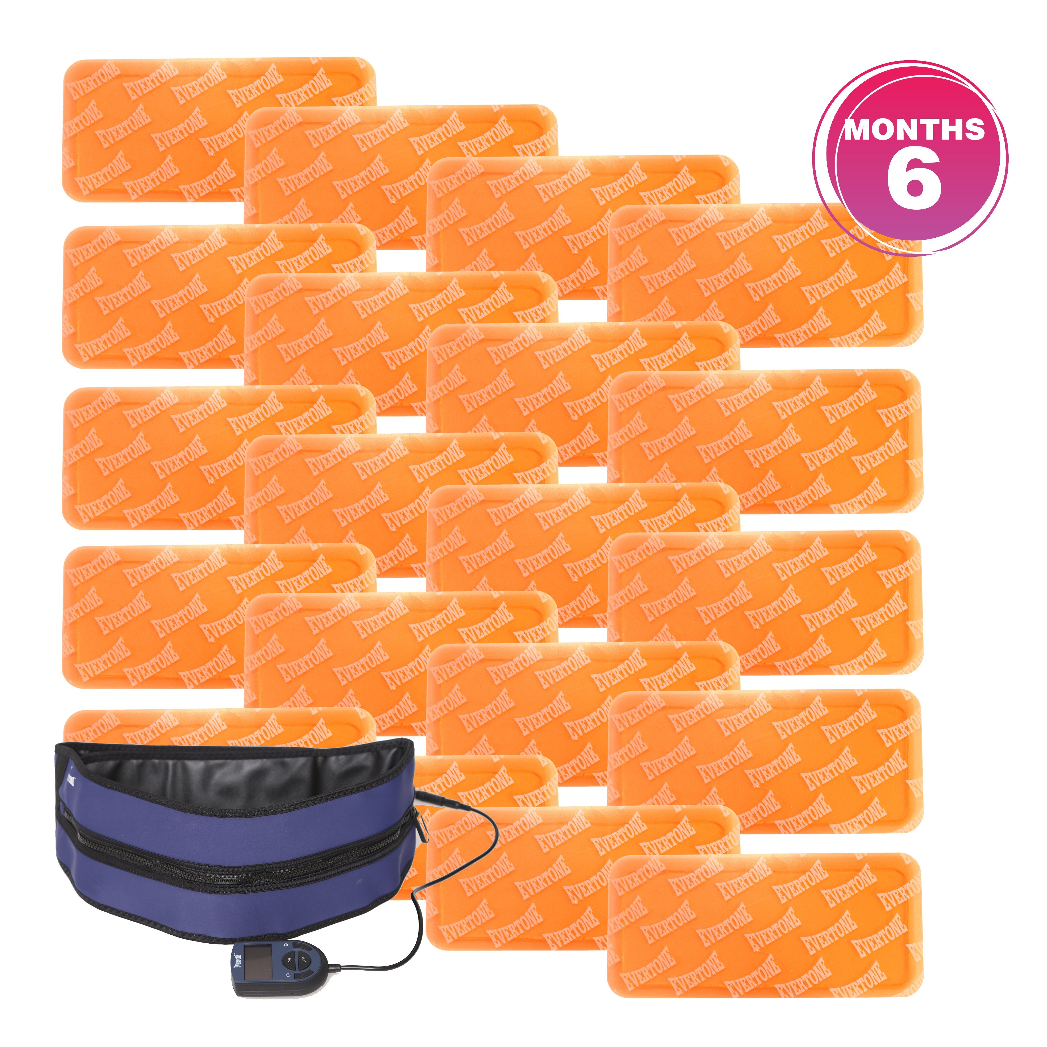 EVERTONE ZIP AND TONE GEL PADS - Muscle Recovery & Pain Relief Therapy for Athletes - Post-Workout Recovery, Sports Injury Relief, and Muscle Relaxation