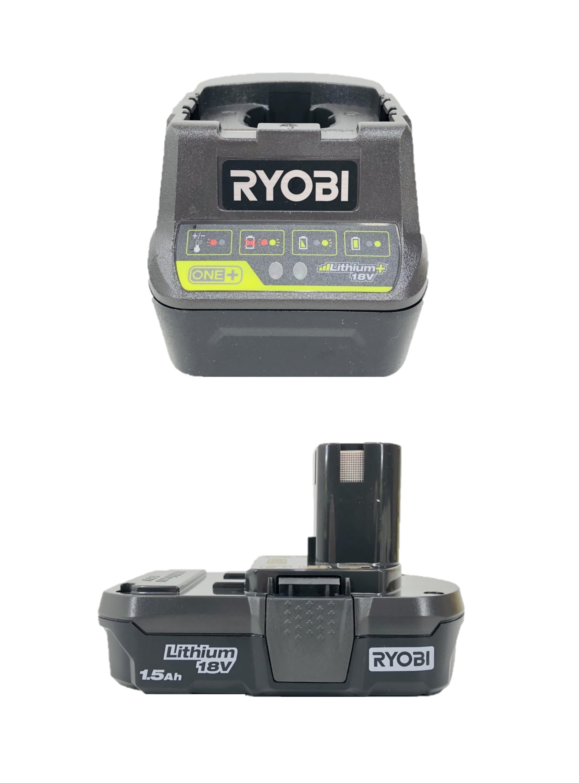 Ryobi P325 18V One+ Cordless 16-Gauge Finish Nailer Kit with Battery & Charger (Renewed) - Perfect for Trim Work, Crown Molding & DIY Home Improvement Projects