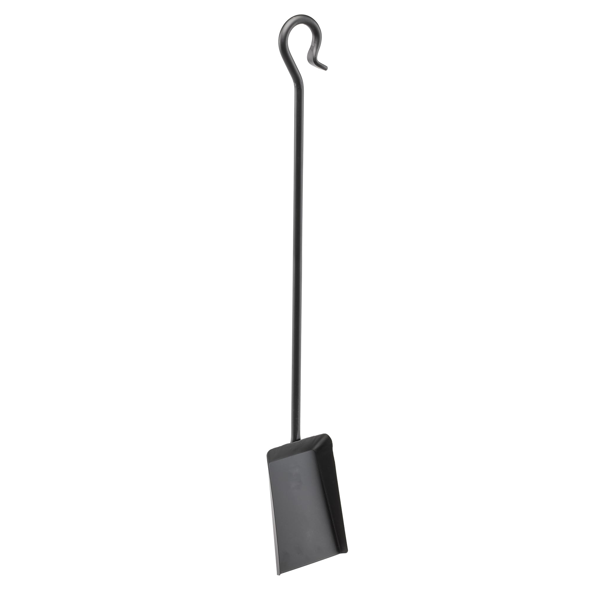 Uniflame 5-Piece Black Wrought Iron Fireplace Tools Set with Center Weave - Durable Fireplace Accessories for Indoor & Outdoor Fire Pits, Fireplaces, and Wood Stoves
