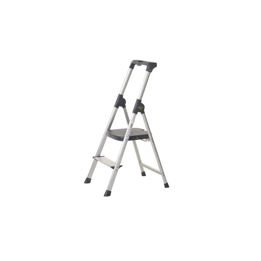 Climb It Platform Plus Steps - Adjustable Ladder Accessory for Home & Roofing - Perfect for DIY Projects, Construction, and Roof Repairs