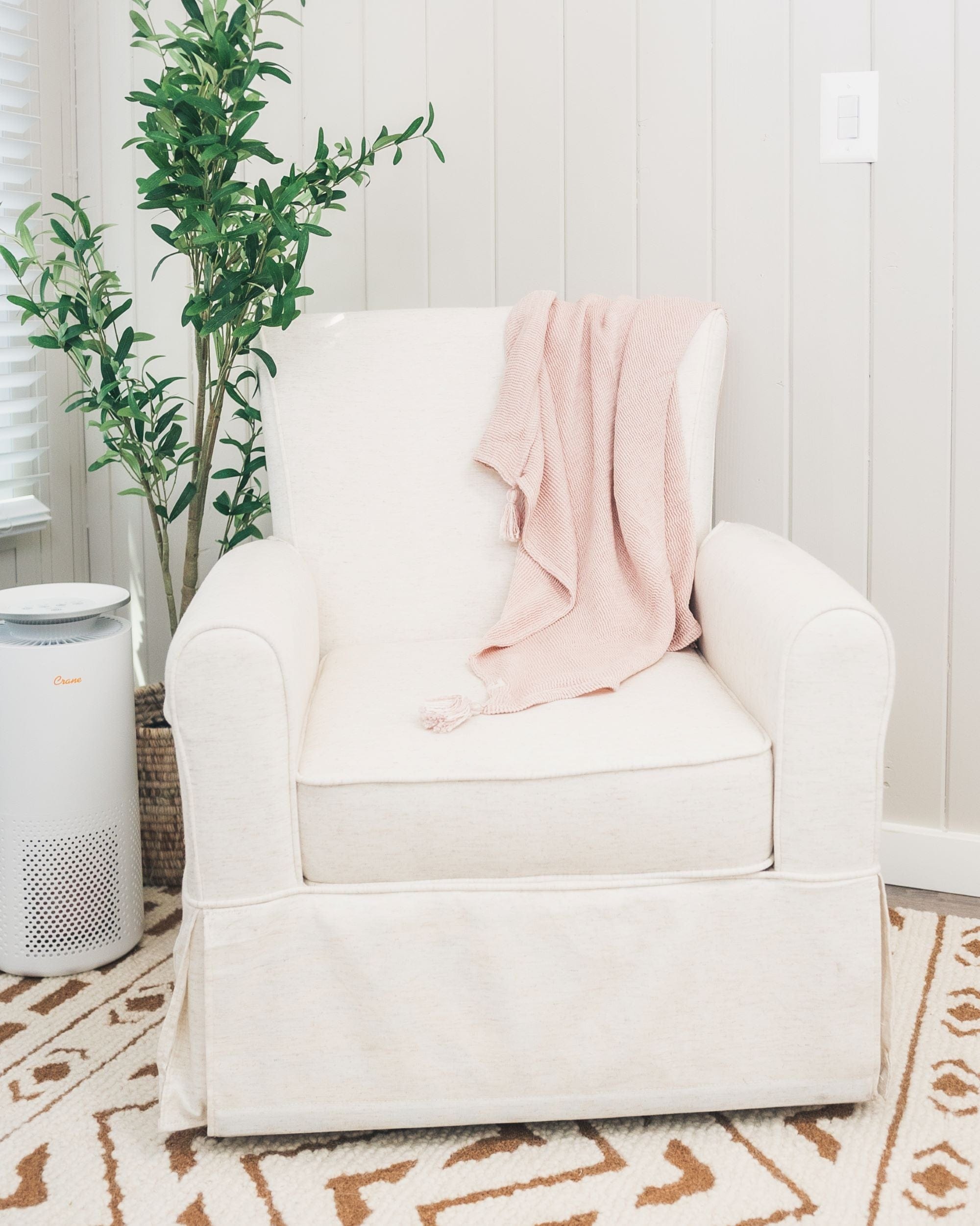 Luxury Jacquard Blanket - Soft & Warm Crane Pattern Throw - Perfect for Bed, Sofa & Cozy Home Decor