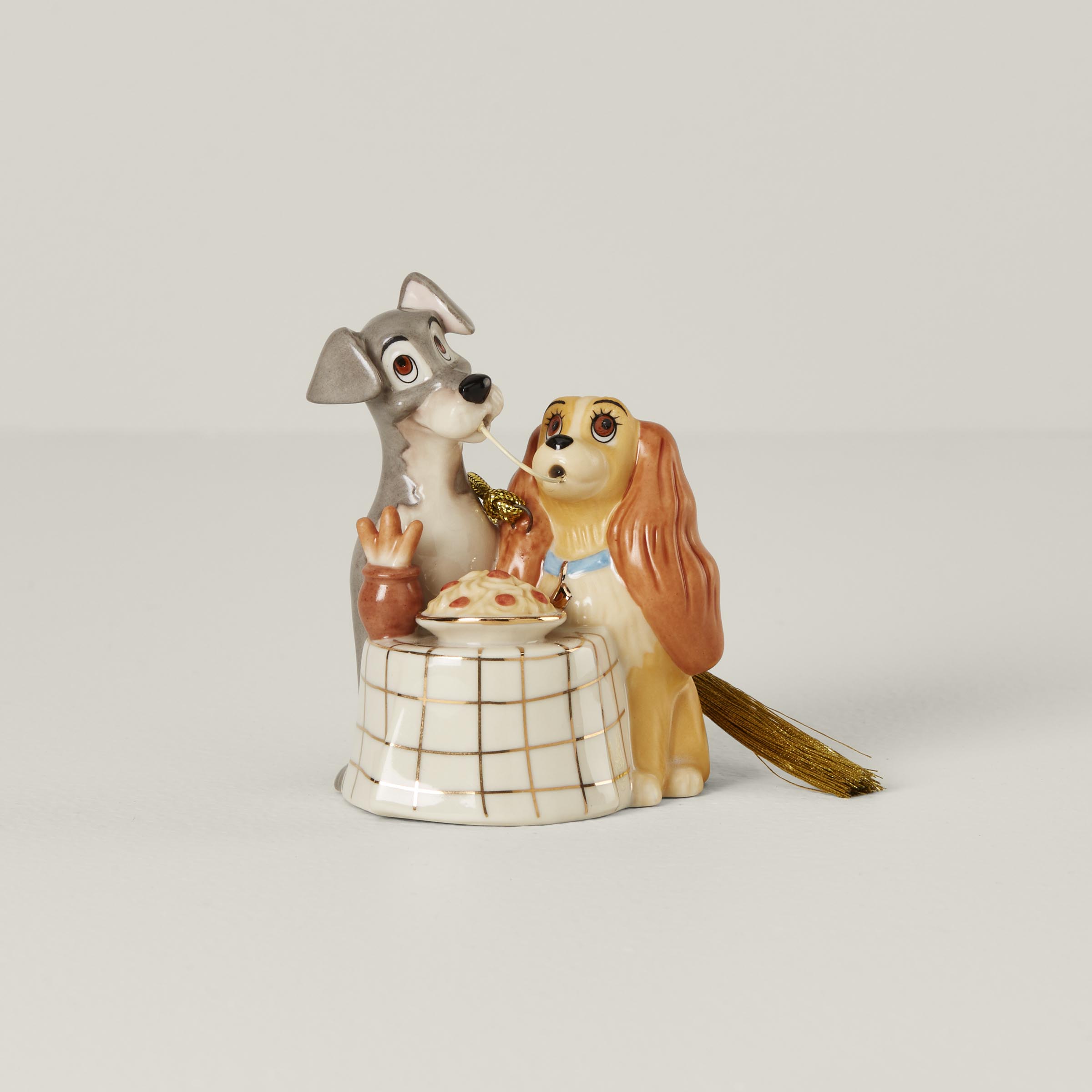 Disney Lady and The Tramp Christmas Ornament - Perfect for Holiday Tree Decorations and Disney Movie Fans