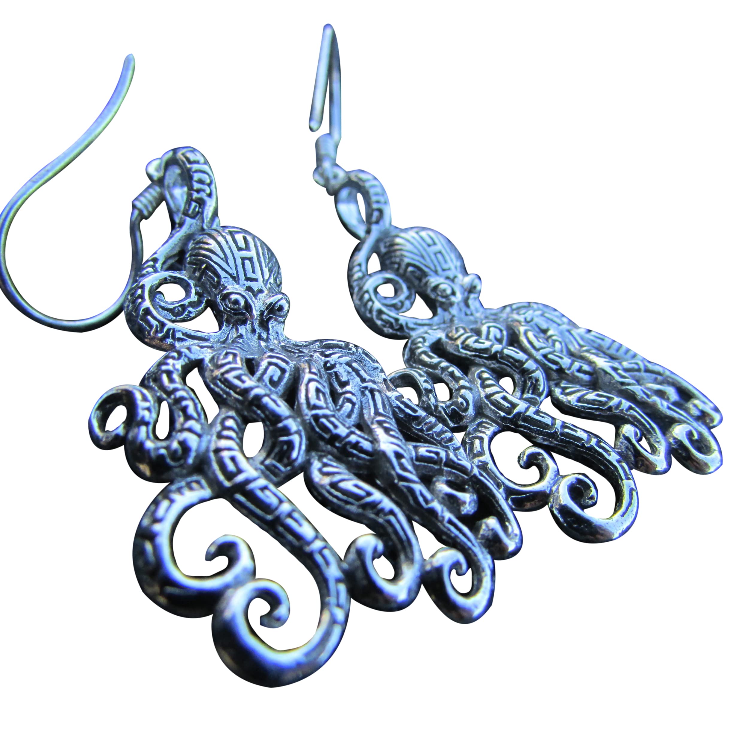 Stylish Octopus Earrings - 925 Sterling Silver Jewelry for Women - Perfect for Casual Wear, Parties & Gifts