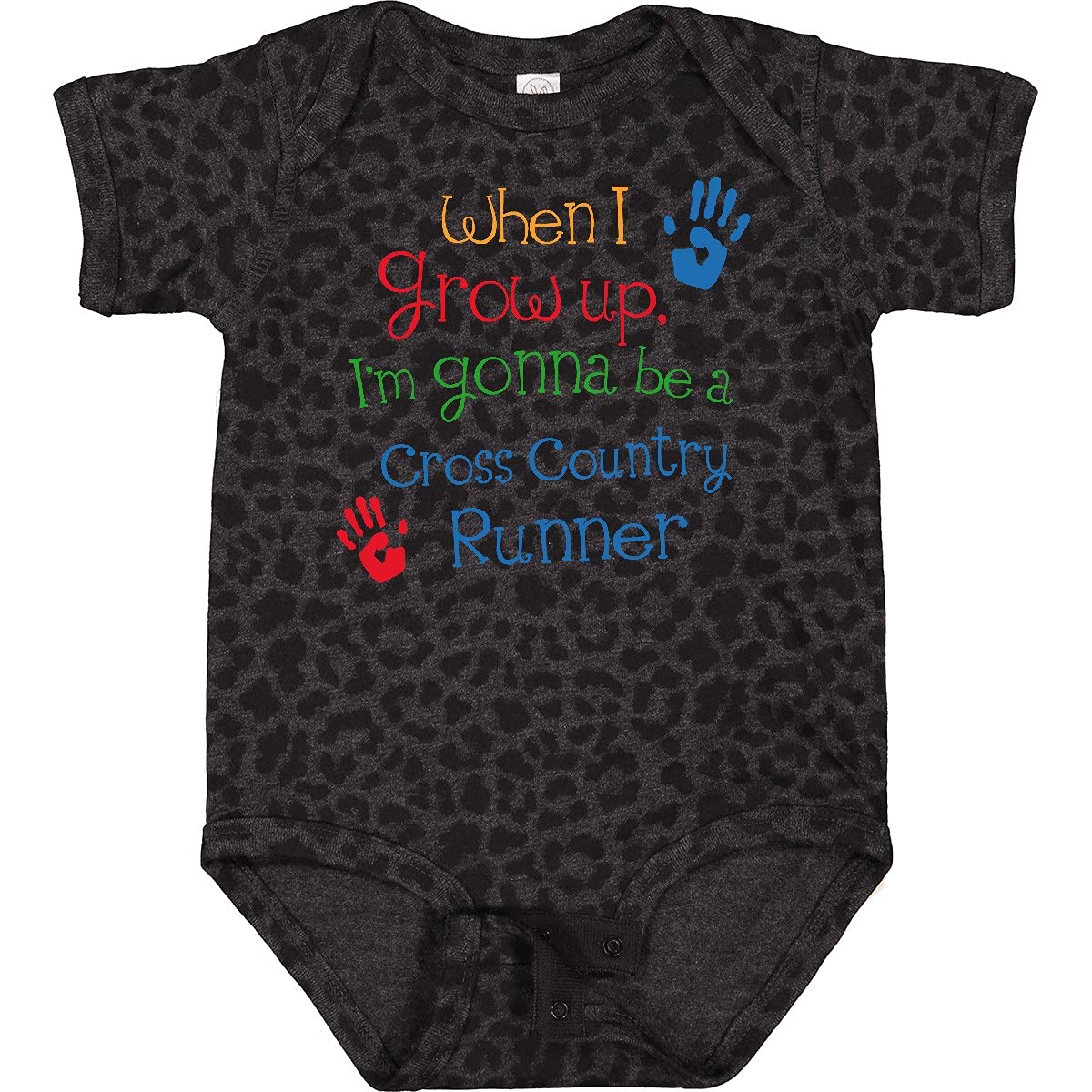 Inktastic Cross Country Runner Future Baby Bodysuit - Soft Cotton Infant Onesie for Active Toddlers - Perfect for Running Events, Sports Day & Family Outings